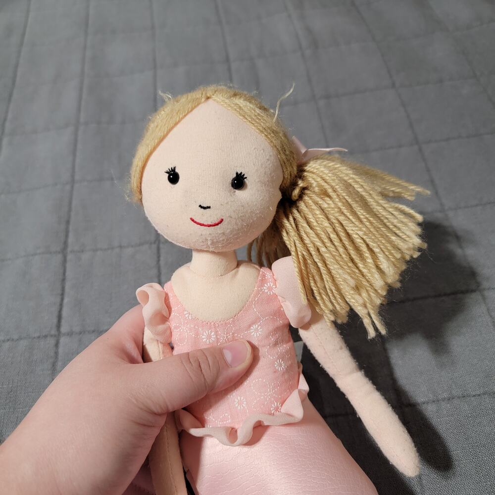 Jellycat Millie Shellebelle 14" Mermaid Plush Doll London Pink Blonde Beanbag - Picture 3 of 7
